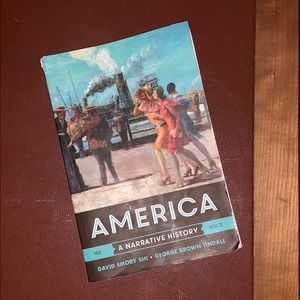 America a narrative history text book